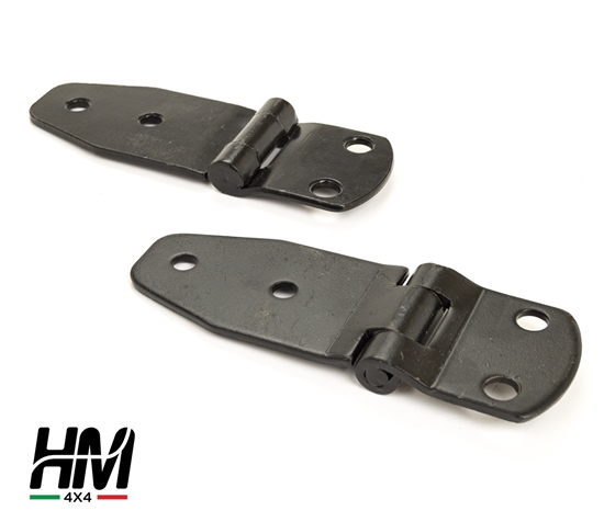 Set Of 4 Front Door Hinge Brackets For Suzuki SJ413, SJ410, Jimny, Samurai, Sierra, Drover