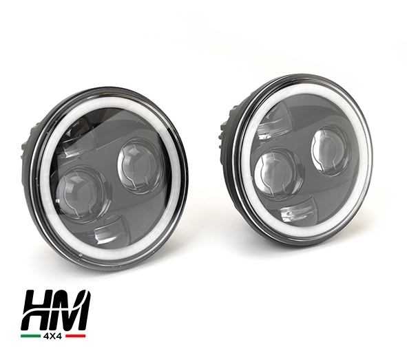 Fari a LED 5.5 neri Suzuki Samurai ed Sj diesel