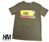 T-shirt uomo - grafica logo HM4X4 in negativo