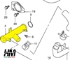 Raccordo tre vie uscita radiatore Suzuki Jimny