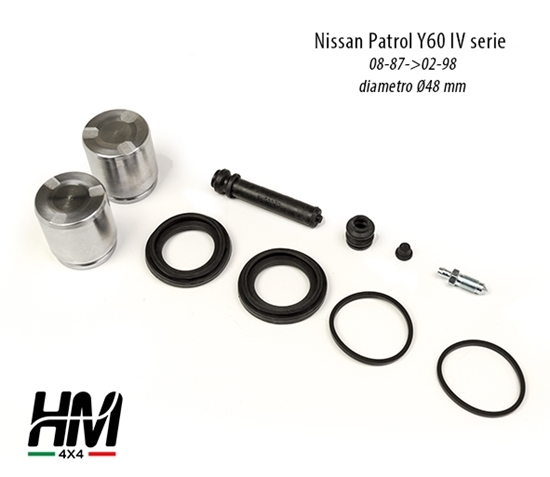 GU Y61 Front Brake Caliper kit fits Nissan Patrol TB45 TD42 ZD30 RD28