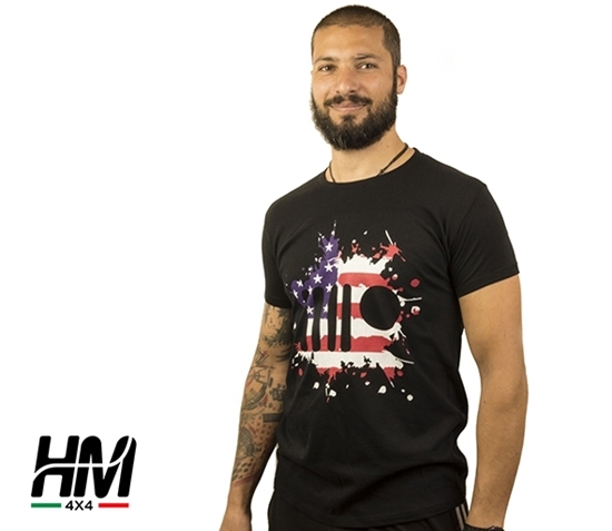 Rocky Maglietta Donna Ufficiale Con Bandiera Americana - Autentico Merchandise, Taglie S-XXL, Prodotto Autorizzato