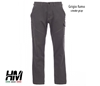 Pantalone stretch con logo HM4X4 ricamato 