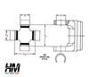 5-7166X axle shaft universal joint