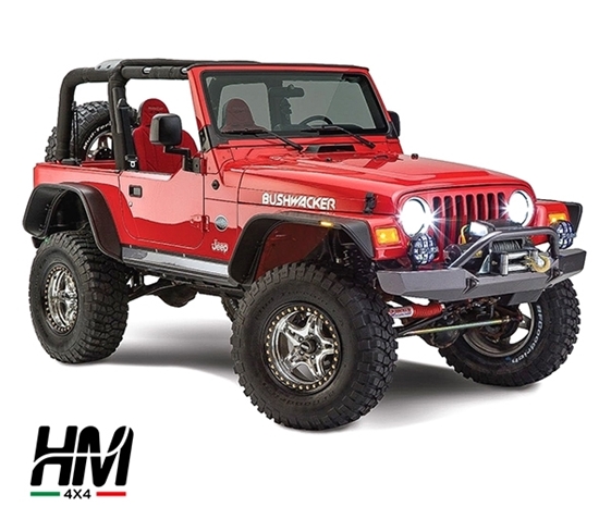 jeep tj bushwacker flat style fender - HM4X4