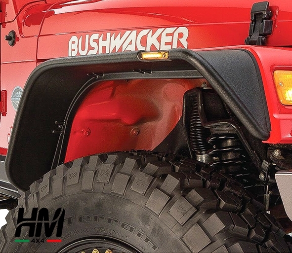 jeep tj bushwacker flat style fender - HM4X4