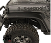 parafanghi bushwacker flat style jeep jl