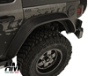 parafanghi bushwacker flat style jeep jl