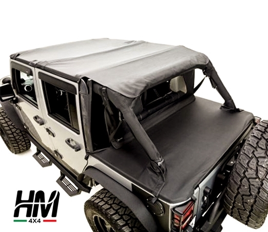 hit Resonate Thorny California extended brief top Jeep Wrangler JK Unlimited 4 door - HM4X4