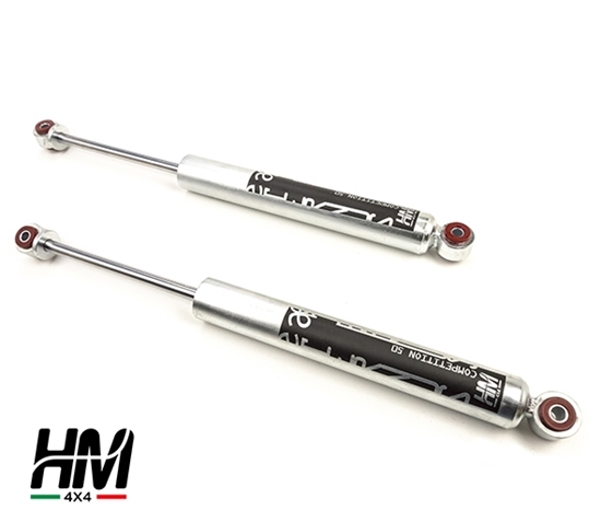 Pair of rear shocks absorbers Suzuki Jimny +8" - HM4X4