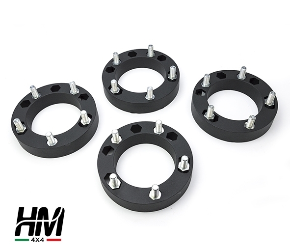 Kit 4 Distanziali In Alluminio Per Ford S-Max (2006-2015), 30 Mm Per Disco (60 Mm/asse), Con TÜV E Bulloni, Made In Germany