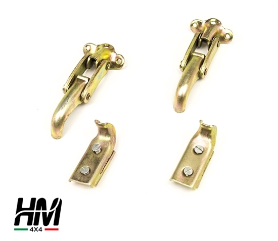 Interior Windshield Latch Clamp Assembly For Willys Jeep MB, GPW, CJ2A, CJ3A, CJ3B