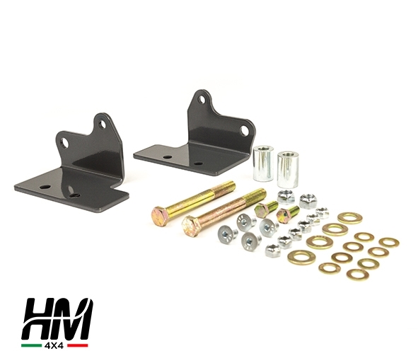 Jeep Wrangler JK front lower shock mount kit - HM4X4