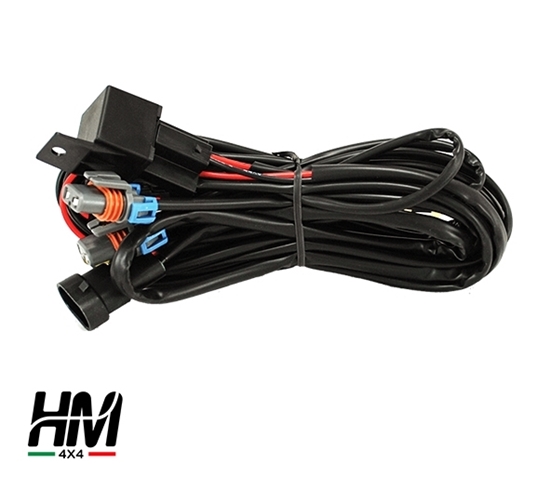 Generic Cablaggio per fanali posteriori auto, 2 pezzi, connettore multipin, ABS e metallo, ricambio per Movano I Vivaro