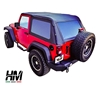 Cappotta trailview fastback Jeep Wrangler Jk 2 porte