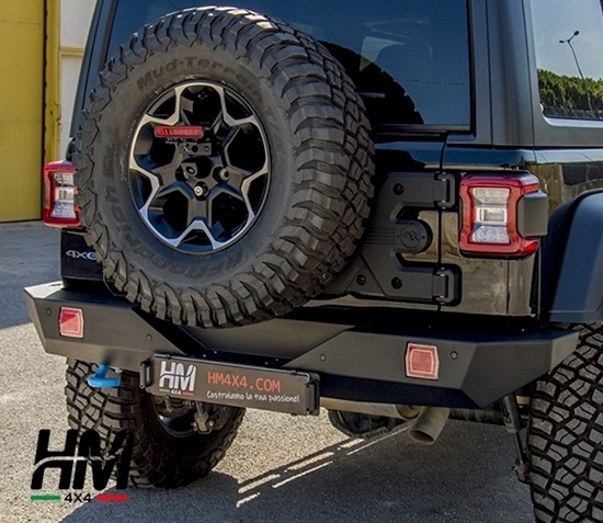 Paraurti posteriore Rival in alluminio per Jeep Wrangler JL