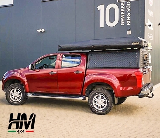 Dmax canopy roof racks deals